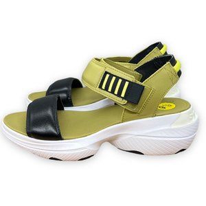 Sorel Explorer Blitz Sandals shoes Women’s 9.5 Green Stride Sandals